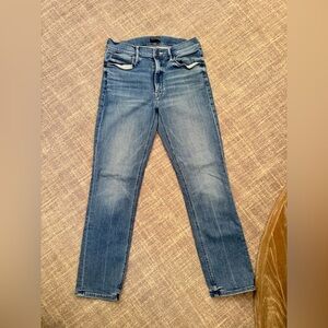 Mid Rise Dazzler Ankle Mother Jeans